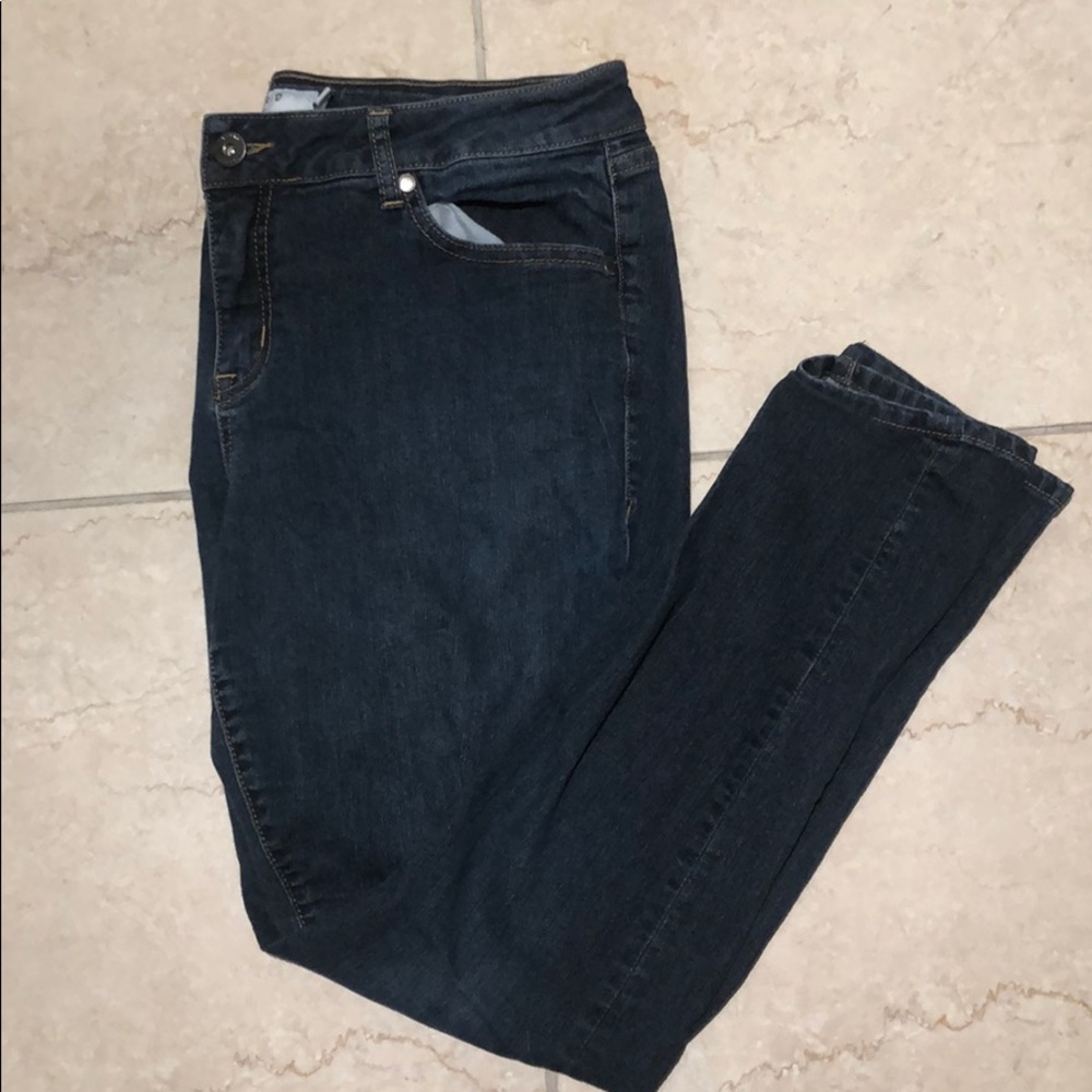Torrid dark wash skinny jeans 14S